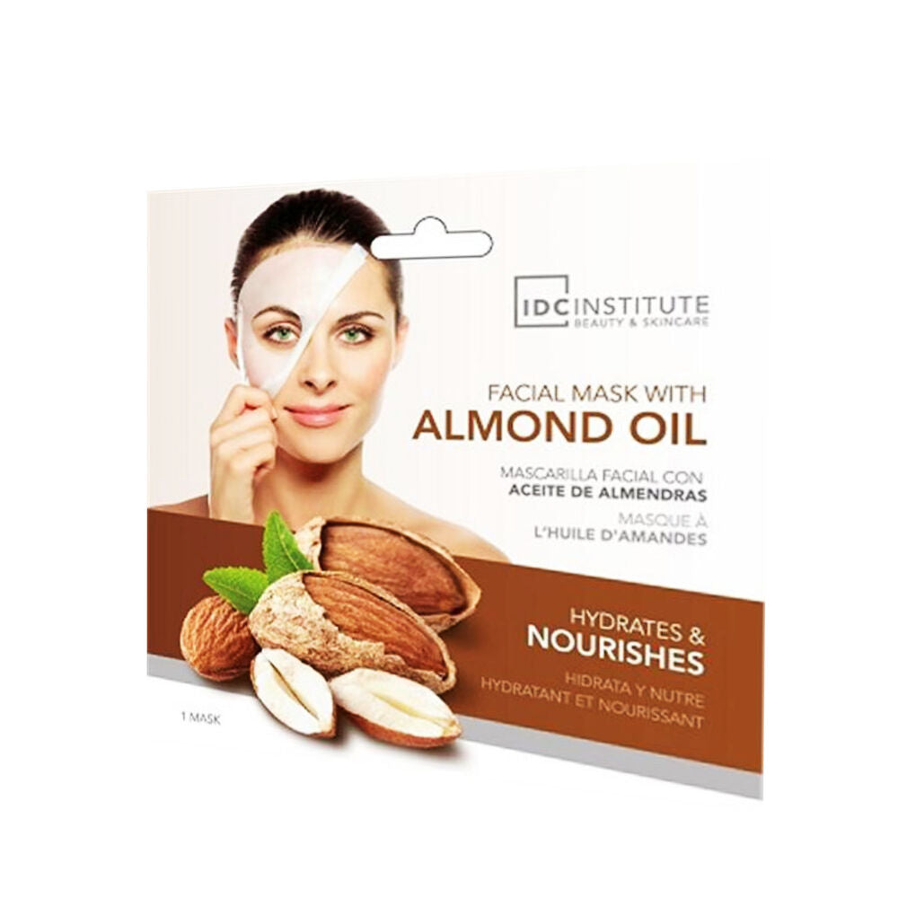 Moisturizing Facial Mask IDC Institute Almond Oil | Natural & Organic | Distriburix