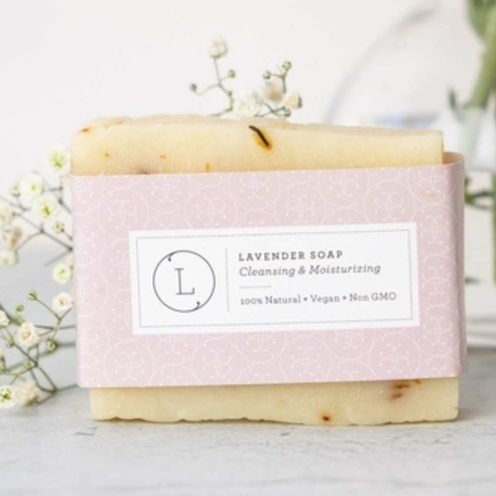 2x Lavender Soap Bar, Natural Handmade Soap, Vegan Skincare gift | Natural & Organic | Distriburix