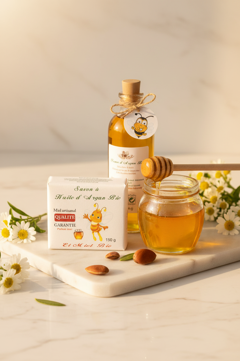 Organic Argan Oil & Honey Soap 150g | Natural & Organic | Distriburix