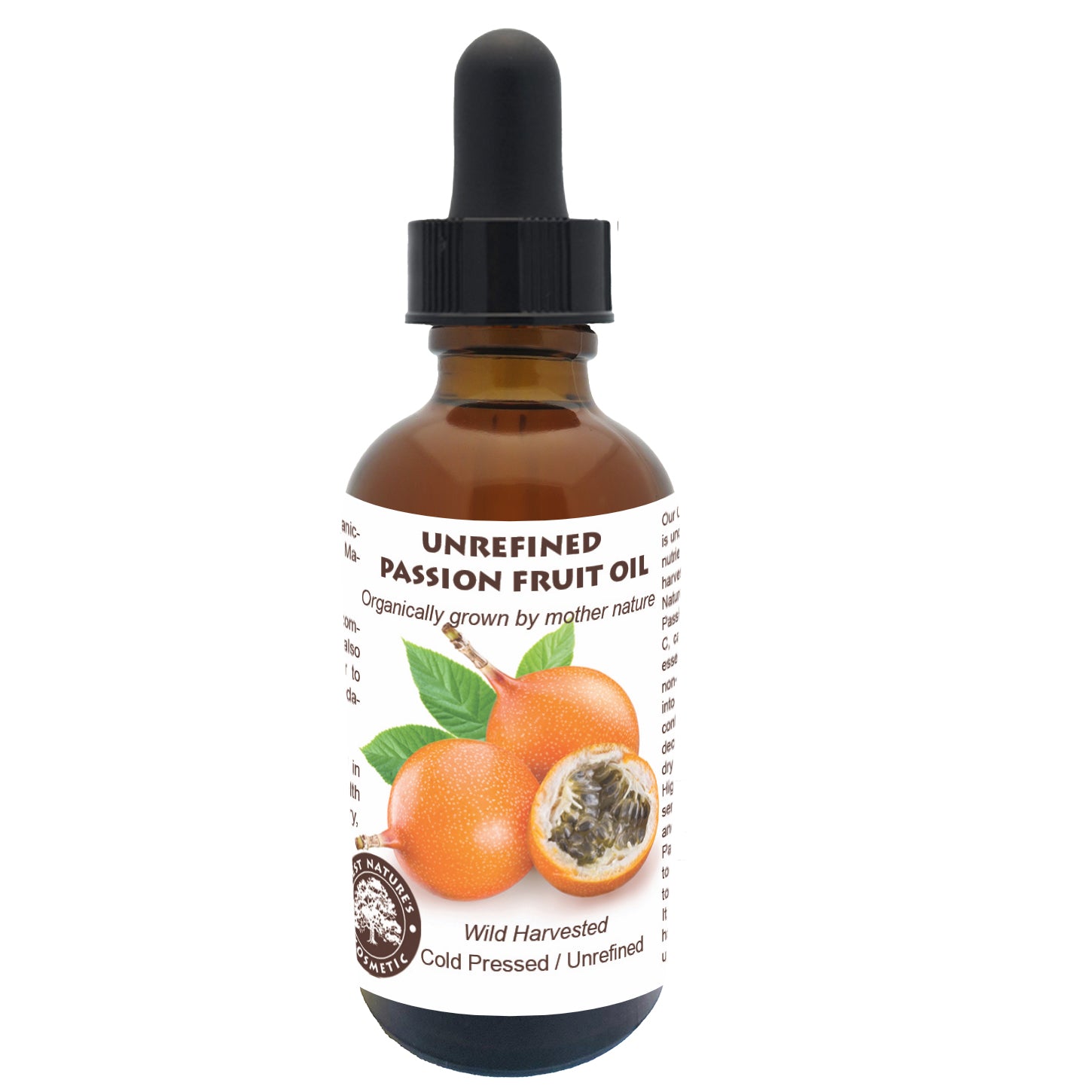 Passion Fruit Oil (pure, cold pressed, unrefined, organic) | Natural & Organic | Distriburix