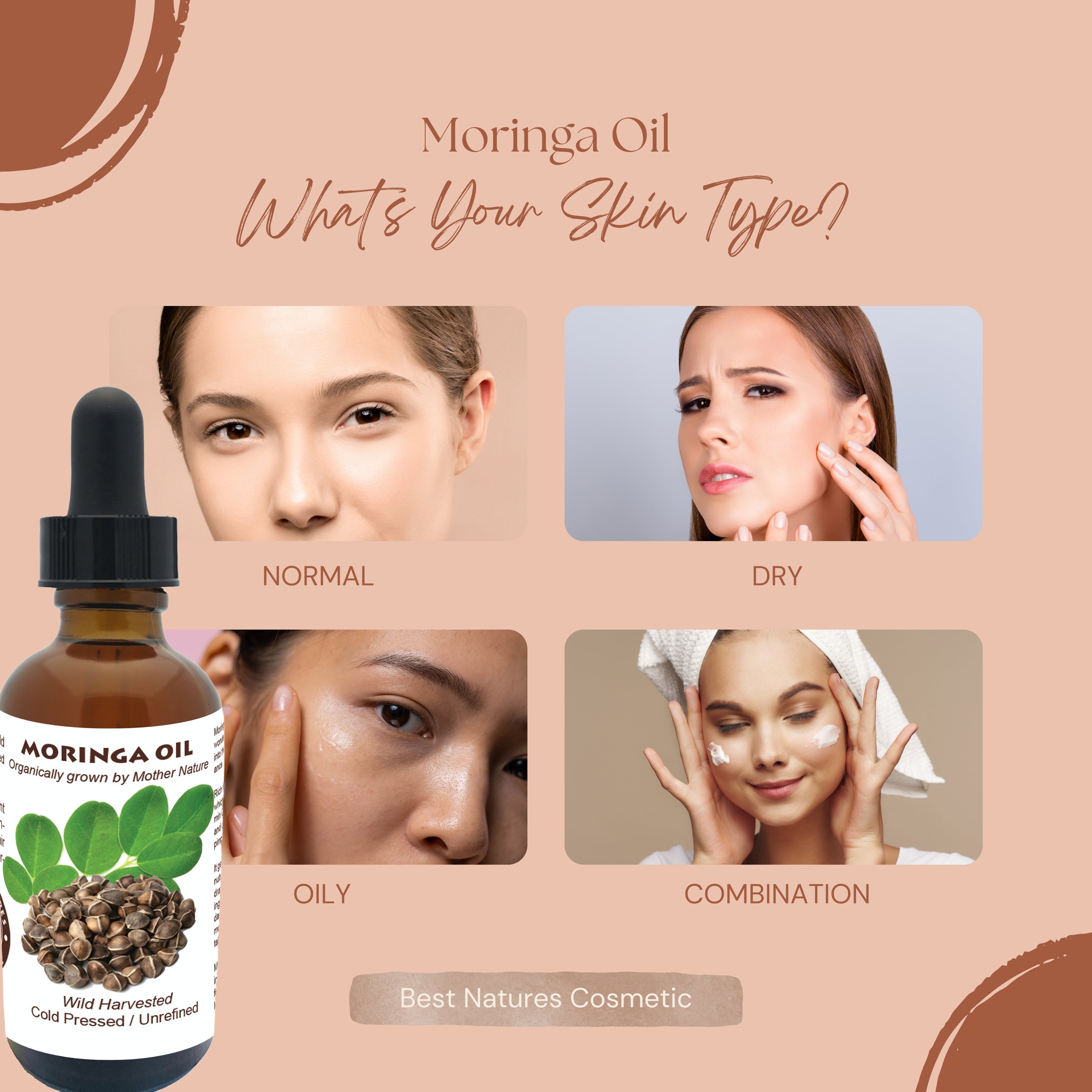 Moringa Seed Oil (organic, cold pressed, unrefined) | Natural & Organic | Distriburix