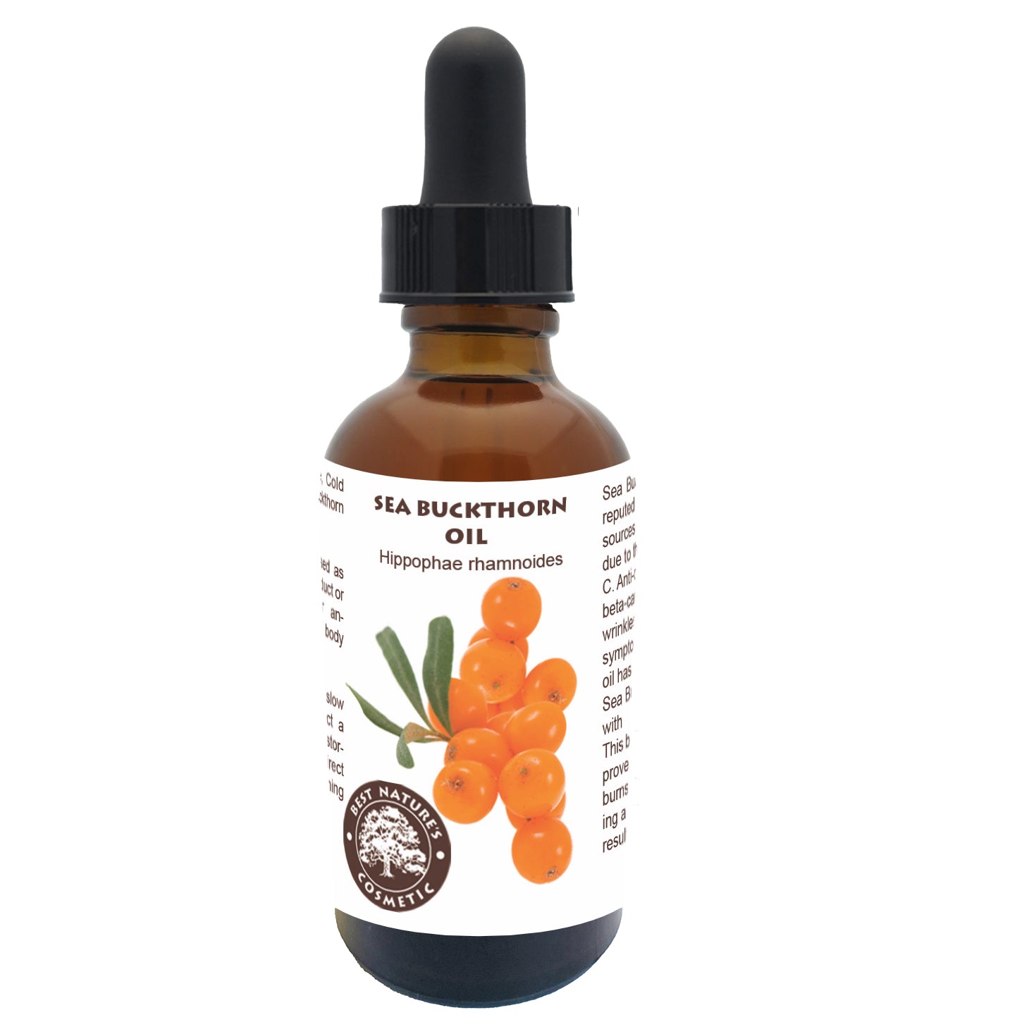 Sea Buckthorn Fruit, Berry Oil (Organic, cold pressed, unrefined) | Natural & Organic | Distriburix