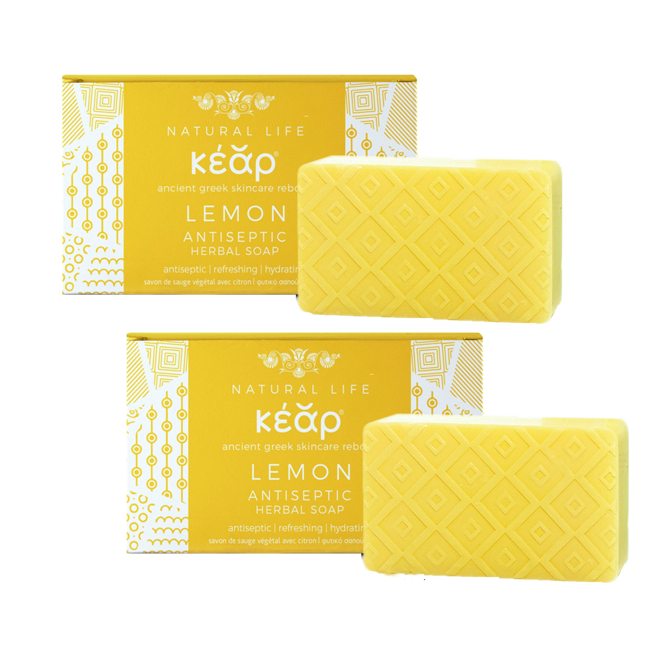 Kear Lemon & Yucca Natural Detox Soap Bar – 100g | Natural & Organic | Distriburix